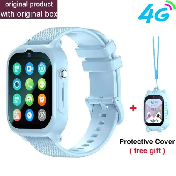Kids Smartwatch for with GPS Tracking and 4G Connectivity - Russian Federation / Blue