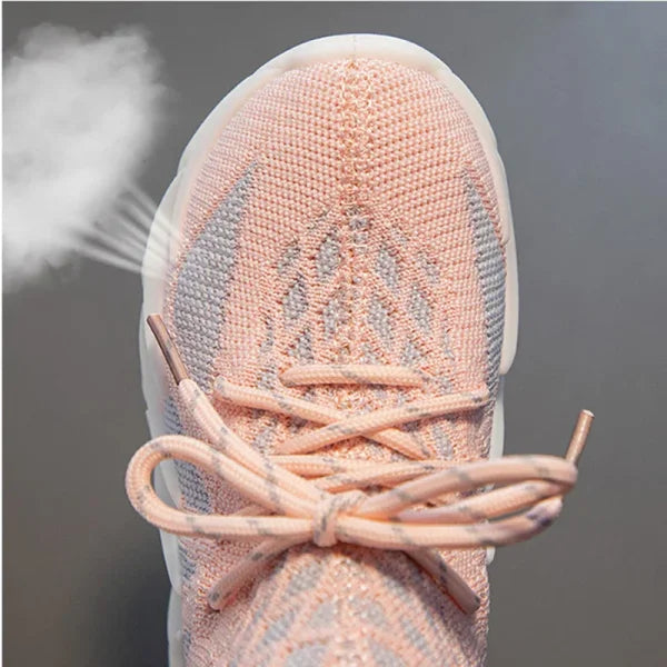 Kids Sneakers – Baby Soft Mesh Breathable Running Shoes for Boys & Girls