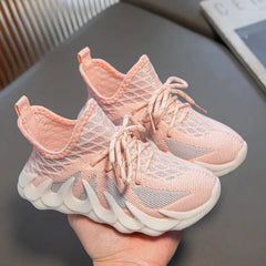 Kids Sneakers – Baby Soft Mesh Breathable Running Shoes for Boys & Girls - Himpall