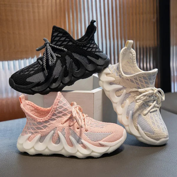 Kids Sneakers – Baby Soft Mesh Breathable Running Shoes for Boys & Girls - Himpall