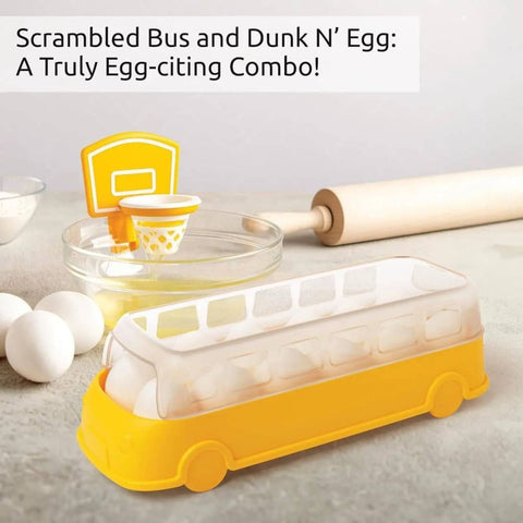 Kitchen Basketball Hoop Egg Yellow And Clear Separator - Orange