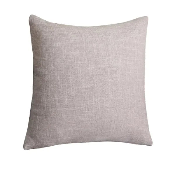 Kitinjoy Cotton Linen Cushion Covers - Decorative Sofa Pillow Cases