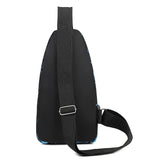Korean Fashion Camouflage Chest Bag and Oxford Nylon Crossbody Bag