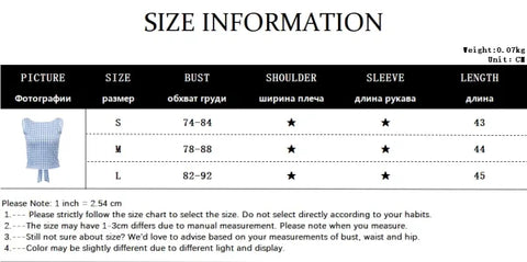 Korean Fashion Bow Backless Tank Top – Plaid Print Sleeveless Crop Top