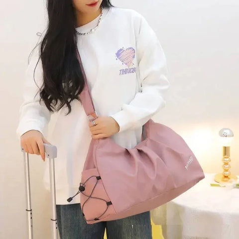 Korean Fashion Independent Shoe Warehouse Sports Gym Bag with Dry Wet Separation - Himpall