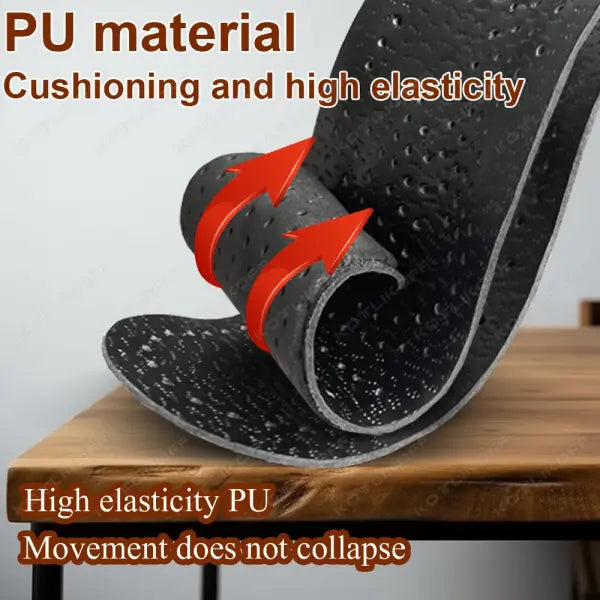 KOTLIKOFF Insole For Shoes Leather Orthotic Insoles Flat Feet High Arch Support Orthopedic Shoes Sole O/X Leg Corrected