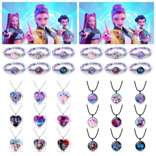 Kpop Demon Hunter Birthday Key Chain Fans Bag Keyring Demon Huntrix Kpop Keychain Gifts for Party Guests Kpop Warriors
