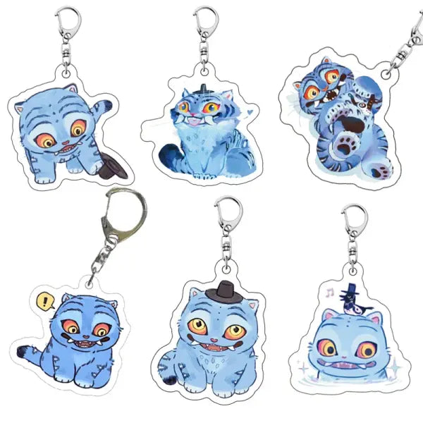 Kpop Demon Hunter Birthday Key Chain Fans Bag Keyring Demon Huntrix Kpop Keychain Gifts for Party Guests Kpop Warriors