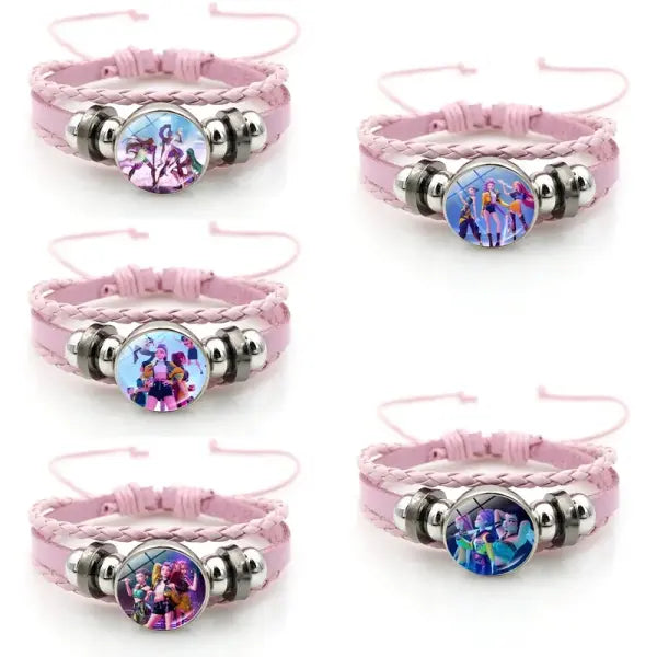 Kpop Demon Hunter Birthday Key Chain Fans Bag Keyring Demon Huntrix Kpop Keychain Gifts for Party Guests Kpop Warriors