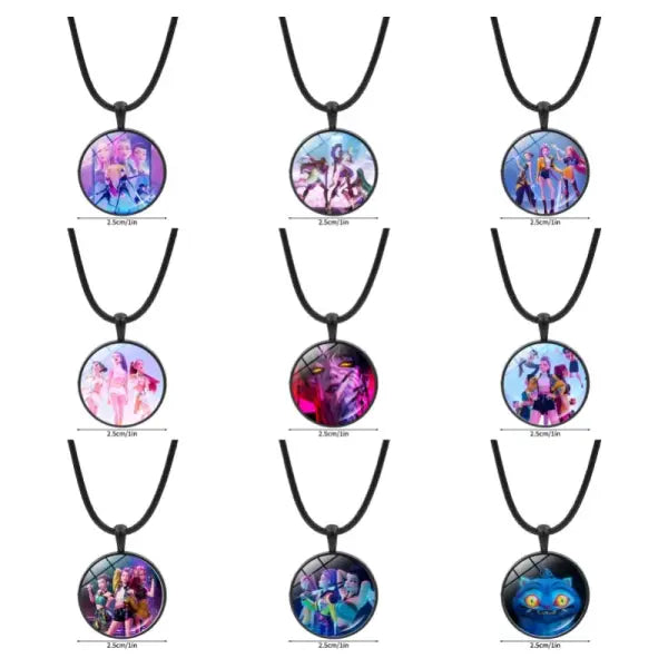 Kpop Demon Hunter Birthday Key Chain Fans Bag Keyring Demon Huntrix Kpop Keychain Gifts for Party Guests Kpop Warriors