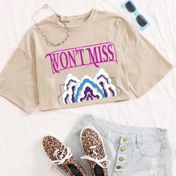 KPop Demon Hunters Mira Crop Tops T-Shirt Women Girls Fashion Demon Hunters Cosplay Shirt for Fans Gift Y2k Tops