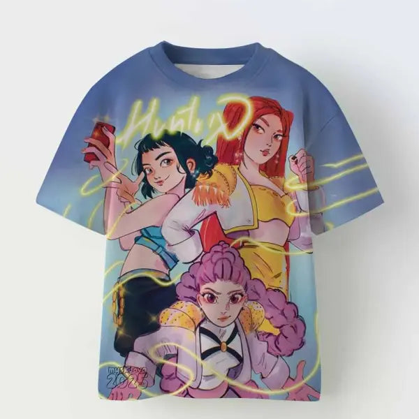 Maternity Patchwork Top – Soft Unisex All-Season Cute Printed Tee - AHZ5DO0302 / children-160