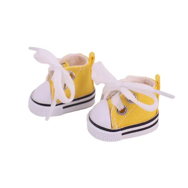 Labubu Clothing Popular New Products Fashion Velcro 17cm Doll Cute Dress Casual Set Skirt Plush Toy Clothing - Yellow