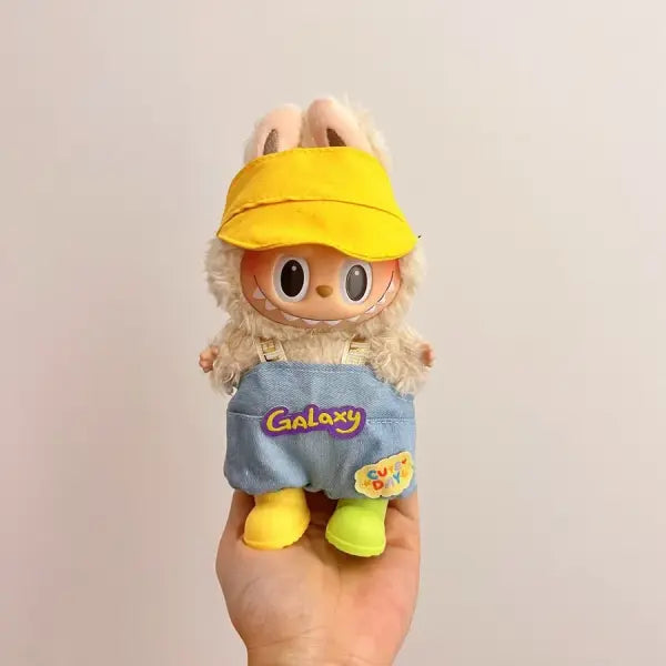 Labubu Clothing Popular New Products Fashion Velcro 17cm Doll Cute Dress Casual Set Skirt Plush Toy Clothing - LBB-I