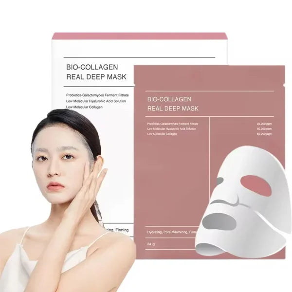 LAIKOU Bio-Collagen Real Deep Mask for Moisturizing and Firming Skin - Himpall