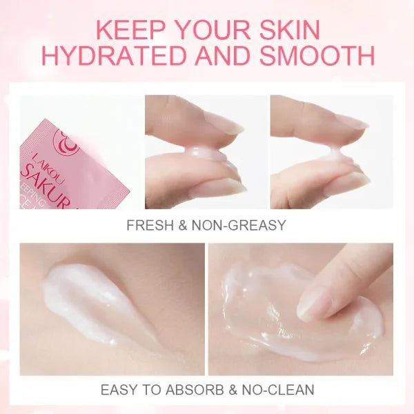 LAIKOU Sakura Sleeping Face Mask for Moisturizing Female Skin - Himpall