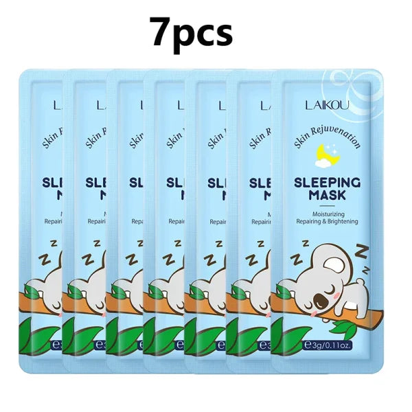 LAIKOU Sakura Sleeping Face Mask for Moisturizing Female Skin - Himpall