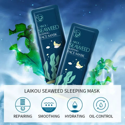 LAIKOU Sakura Sleeping Face Mask for Moisturizing Female Skin - Himpall
