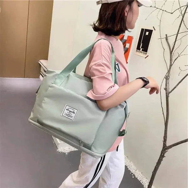 Large Capacity Foldable Storage Bag for Travel and Gym - Himpall