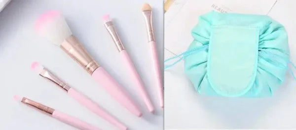 Large Capacity Travel Cosmetic Bag for Makeup and Toiletries Storage Solution - Himpall