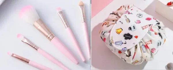 Large Capacity Travel Cosmetic Bag for Makeup and Toiletries Storage Solution - Himpall