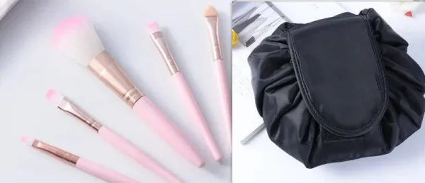 Large Capacity Travel Cosmetic Bag for Makeup and Toiletries Storage Solution - Himpall