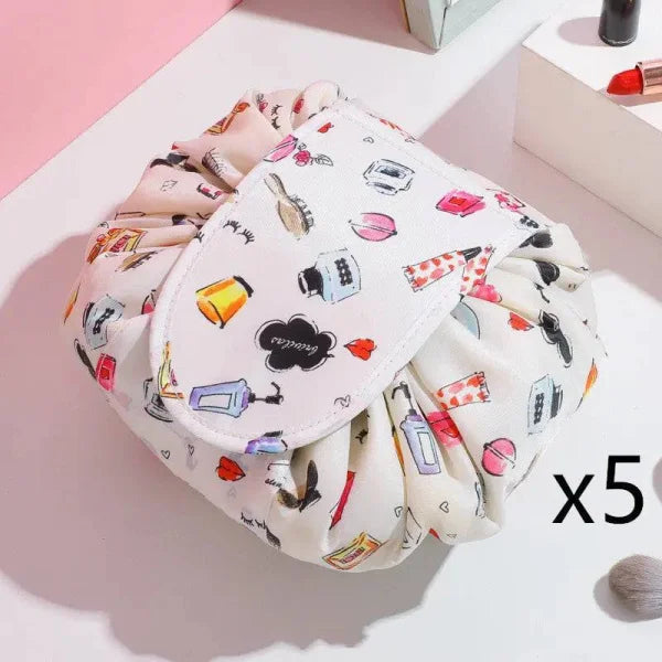 Large Capacity Travel Cosmetic Bag for Makeup and Toiletries Storage Solution - Himpall