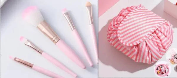 Large Capacity Travel Cosmetic Bag for Makeup and Toiletries Storage Solution - Himpall