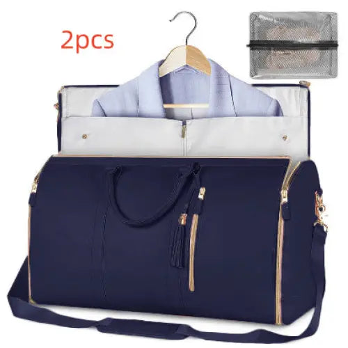 Large Capacity Travel Duffle Bag Folding Waterproof Style Suit Tote - Set8 - None