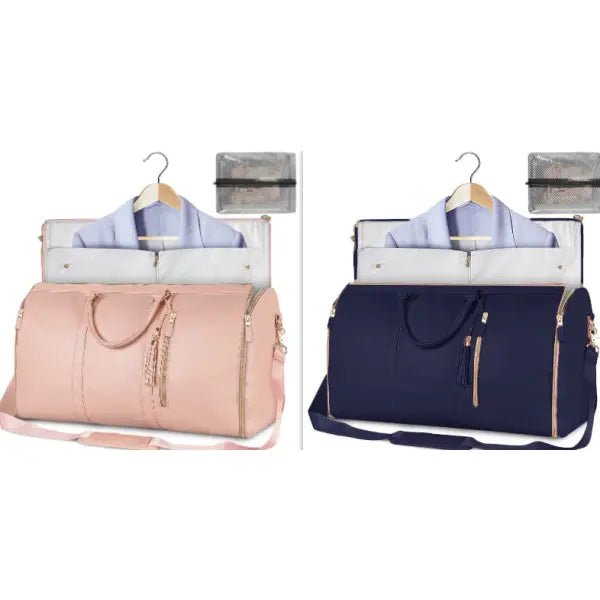 Large Capacity Travel Duffle Bag Folding Waterproof Style Suit Tote - Set3 - None