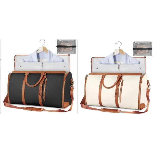 Large Capacity Travel Duffle Bag Folding Waterproof Style Suit Tote - Set7 - None