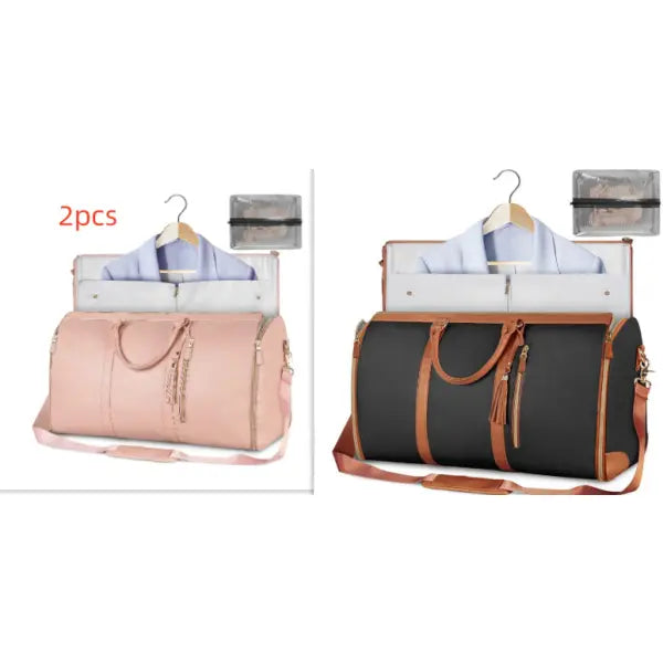Large Capacity Travel Duffle Bag Folding Waterproof Style Suit Tote - Set12 - None