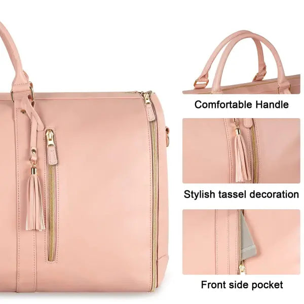 Large Capacity Travel Duffle Bag Folding Waterproof Style Suit Tote - None
