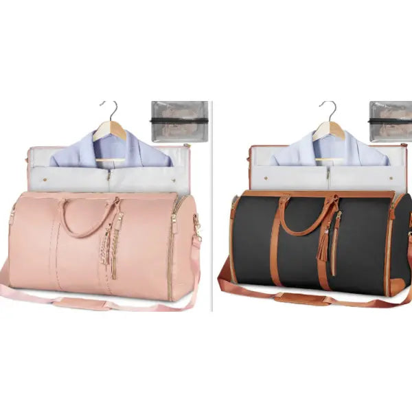 Large Capacity Travel Duffle Bag Folding Waterproof Style Suit Tote - Set2 - None