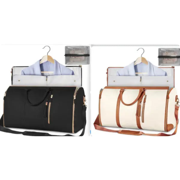 Large Capacity Travel Duffle Bag Folding Waterproof Style Suit Tote - Set45 - None