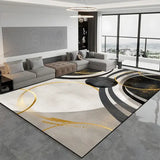 Large Modern Light Luxury Living Room Carpet - 200x300cm Thickened Rug for Bedroom & Lounge - JH020-Flannel-4