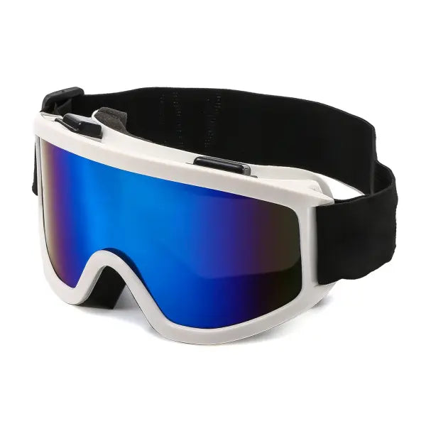 Wide View Large Frame Ski Goggles - Anti-Fog & Anti-Glare Snowboard Goggles for Men & Women - 11