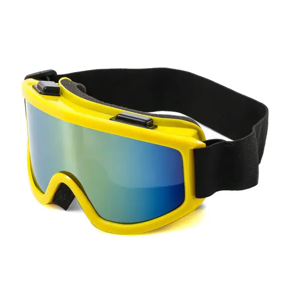 Wide View Large Frame Ski Goggles - Anti-Fog & Anti-Glare Snowboard Goggles for Men & Women - 13