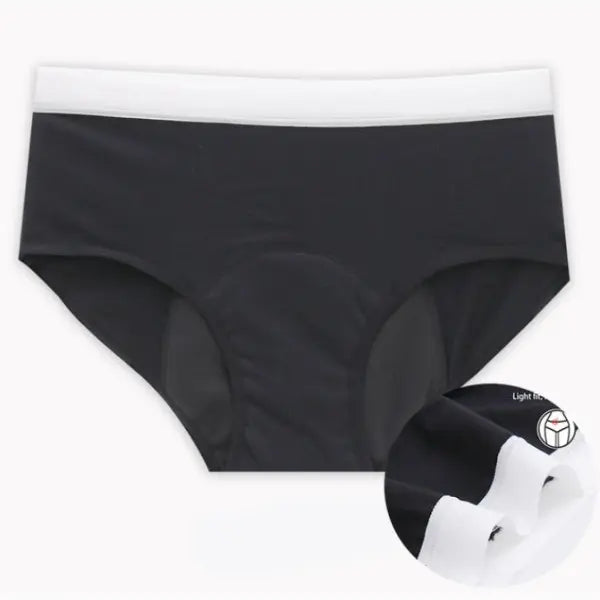 Large Size Leak Proof Cotton Fabric Menstrual Underwear - White waist / 2XL / 1PC - Underwear