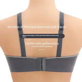 Plus Size Seamless Push-Up Bra - Wireless Comfort Bralette with Thin Unlined Cups