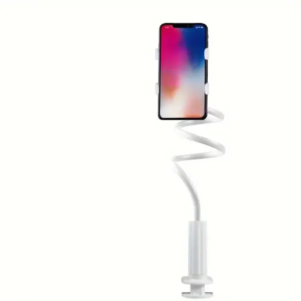 Lazy Bedside DesktopMobile Phone Clamp Bracket Flexible Long Arm Gooseneck Lazy Person Bracket With Handle Overhead