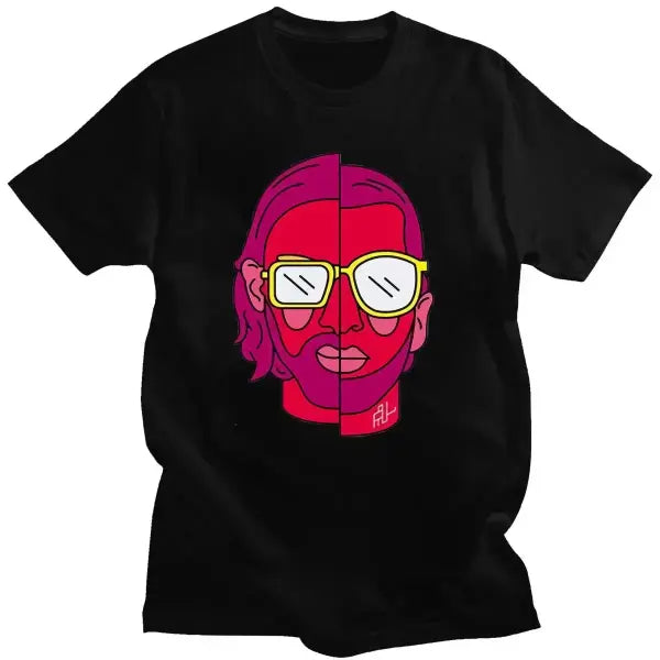 Le Monde Chico PNL T-Shirt – French Rap Album Graphic Tee Unisex Hip Hop Streetwear Short Sleeve - X254-4 black / XXXL