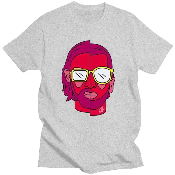 Le Monde Chico PNL T-Shirt – French Rap Album Graphic Tee Unisex Hip Hop Streetwear Short Sleeve - X254-4 grey / M
