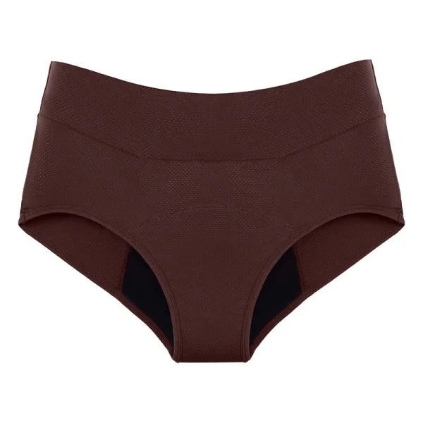 Leak-Proof Menstrual Panties – Cotton Period Underwear for Women - 1pcs lava red / M
