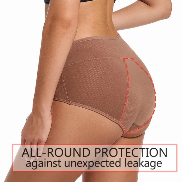 Leak-Proof Menstrual Panties – Cotton Period Underwear for Women