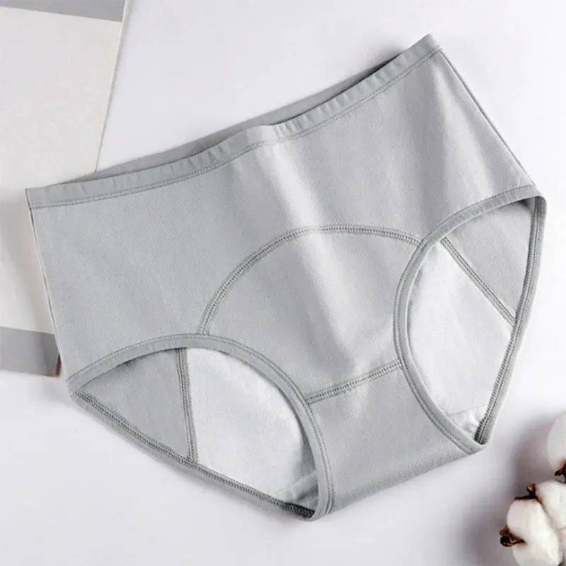 Leakproof Menstrual Underwear - Reliable Absorbent Period Panties - grey / XXXL 65-75kg / 1pc