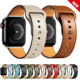 Apple Watch Ultra Leather Band 49mm Elegant Wrist Strap