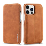 Leather Flip Wallet Phone Cover PU Storage Compartment