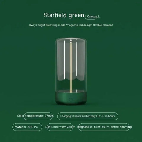 LED Camping Light Rechargeable Portable Night Light for Outdoor - Himpall