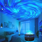 LED Galaxy Projector Light Plastic Star Projector for Bedroom Decoration